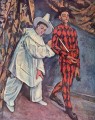Pierrot and Harlequin Mardi Gras Paul Cezanne